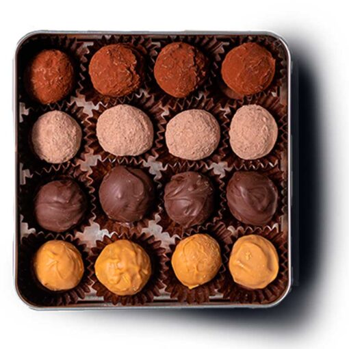 Cajitas dulces san valentin-base caja corazones metalica cuadrada
