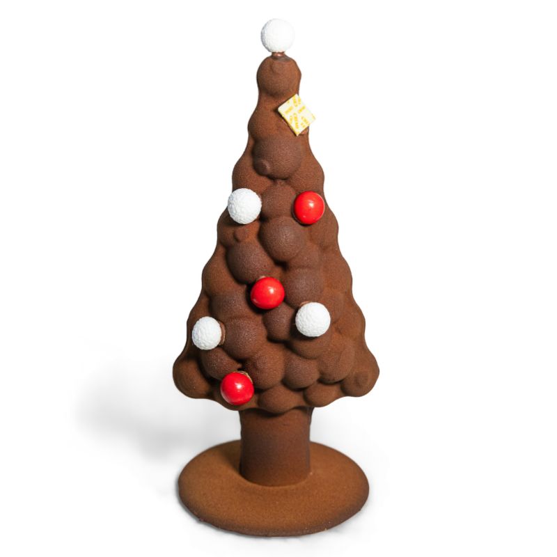 Árbol de chocolate grande con bombones