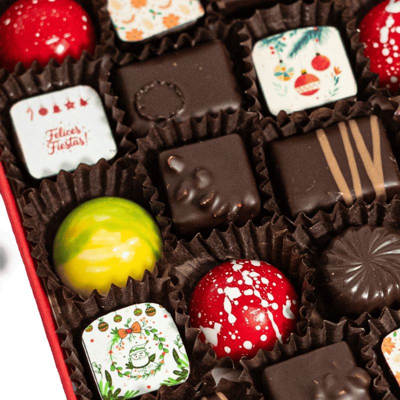 Bombones temáticos navideños caja 36 uds. - Imagen 4