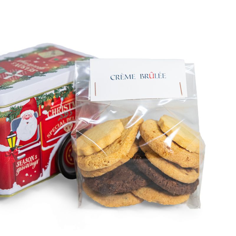 Coche metálico con galletas artesanas - Imagen 3